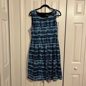Calvin Klein Blue A-Line dress